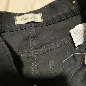 Black madewell skinny Jeans